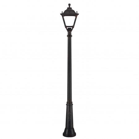Luminaire extérieur pour mât - Indura Medium 4 IP65 GX53 4x7W Noir - Classe II - Résine et méthacrylate_0