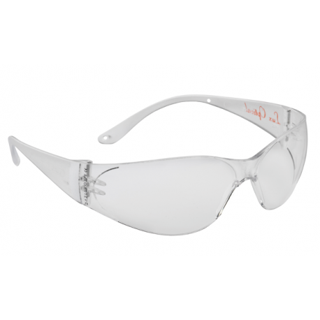 Lunette de sécurité - monture POKELUX transparente - oculaire incolore antibuée - LUX OPTICAL | 60550_0