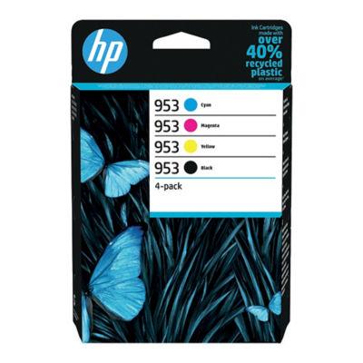 Pack 4 cartouches d'encre noir et couleurs HP 953 pour imprimantes jet d'encre_0