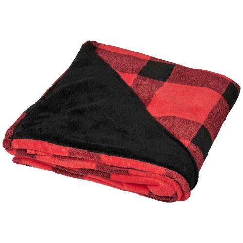 Plaid en peluche Buffalo - Plaid surdimensionné à carreaux en polaire corail ultra douce 240 g/m² - 152 x 177 cm_0