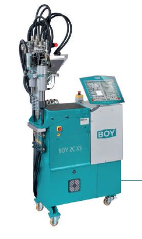 Micro presse à injection multi-composants, poids de l'unité d'injection : 135 kg - BOY 2C XS_0