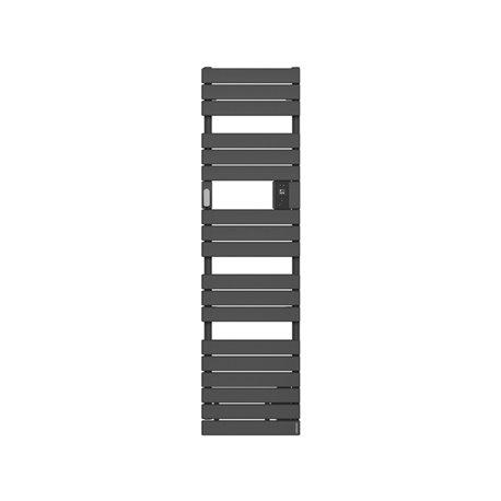 Radiateur sèche-serviettes connecté Adelis étroit 750W Anthracite - Atlantic - 861931_0