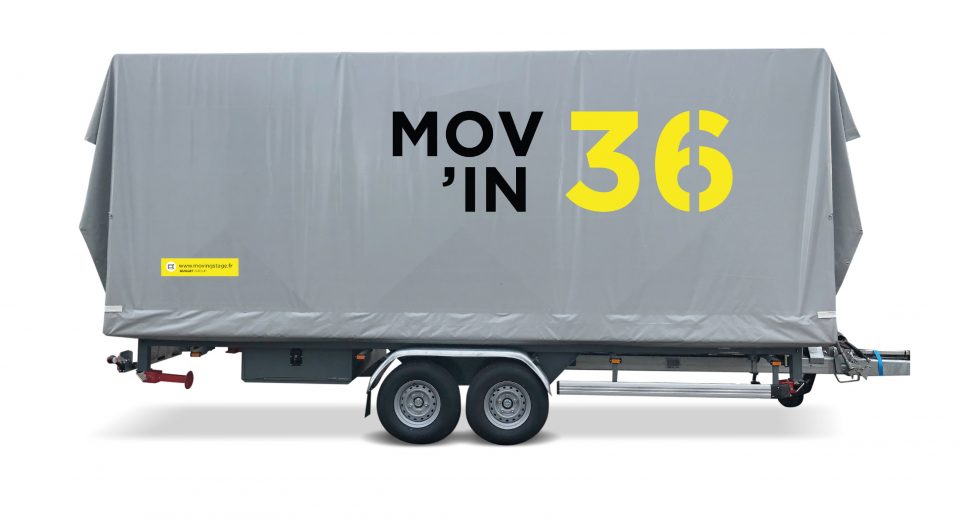 Scène mobile compacte, simple et économique - MOV'IN 36 - 36 m² pour petits festivals et événements_0