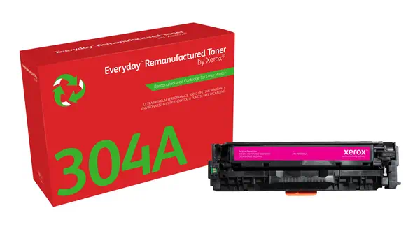 Toner remanufacturé Magenta Everyday¢ de Xerox compatible avec HP 304A (CC533A), Capacité standard_0