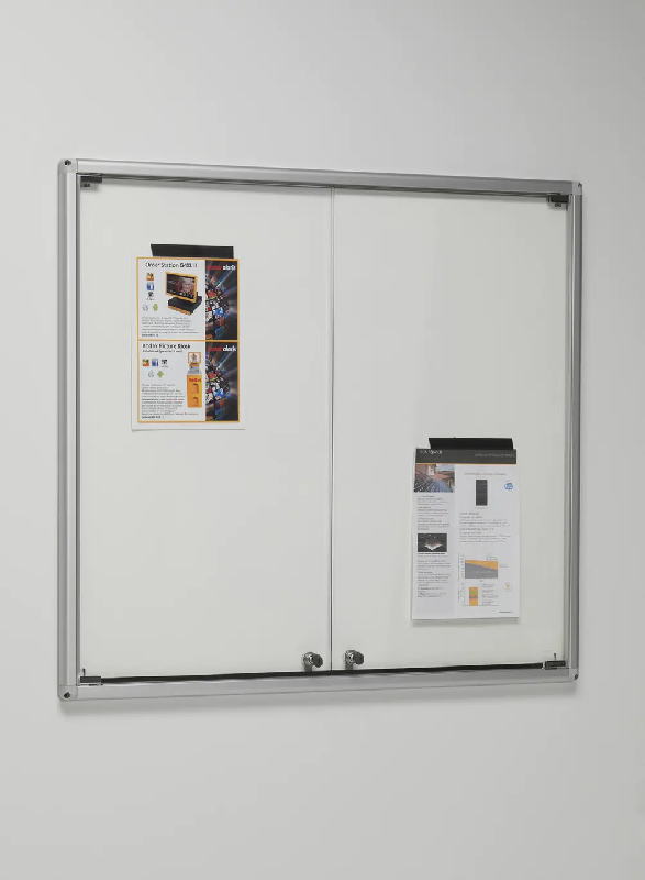 Vitrine d'affichage intérieur b198va - aluminium anodisé_0