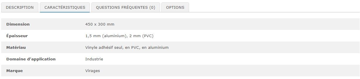 27997 - Panneau consignes de sécurité - Virages - 450 x 300 mm - Anti-UV, anti-rayures, résistant aux solvants_1