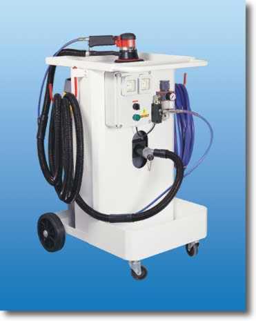Aspirateur de poussières de ponçage - SPEEDY - 1 000W et 2 000W - Atelier carrosserie et ponçage polyester_0