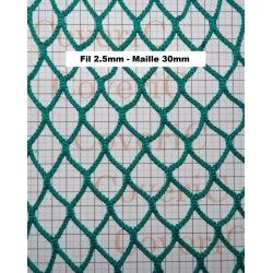 Bâche, filet et capot pour remorque - Coveric - dimensions 5m × 3.5m - filets de transport en polypropylène et polyéthylène_0