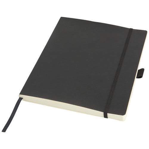 Bloc-notes taille tablette Pad 10710800 - 48 feuilles crème et blanches - Fermeture élastique et rangement intérieur_0