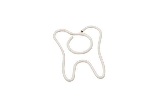 Boîte de trombones dents - boîte carton imprimée avec 20 trombones_0