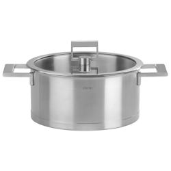 CRISTEL Faitout inox Strate fixe  Ø24cm - Acier inoxydable 18/10 3358570048258_0