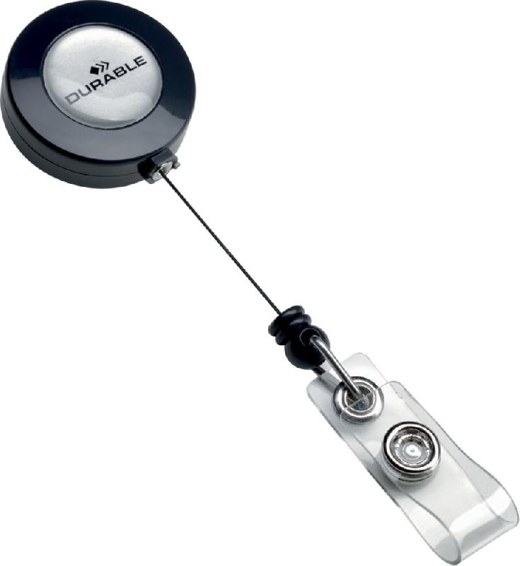 Durable Enrouleur pour badges avec cordon rétractable 80  cm_0