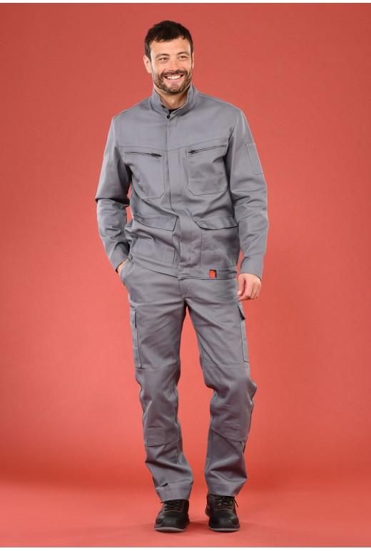 Eco-responsable : blouson prestige idéal plus bio et recyclé - BLNTRVPREGRA-DM01_0