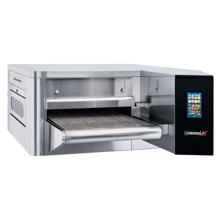 Four inox convoyeur 43 pizzas (Ø)250 mm / heure 7800 W, 400 V - TRI_0