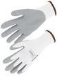 Gants de protection en polyester recyclé et élasthanne - Enduction latex mousse sur la paume - Jauge 15 - Dextérité niveau 5_0