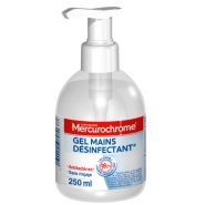 Gel hydroalcoolique Mercurochrome - 250 ml - antibactérien, fongicide et virucide_0