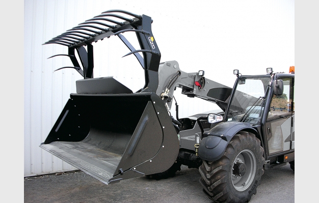Godet multiservice - capacité machine 1.8 à 4.5 t - pour télescopique et tractopelle_0