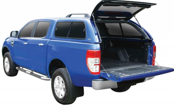 Hard Top sline gls pour FORD RANGER 2012+ double cabine avec vitres blanc glacier_0