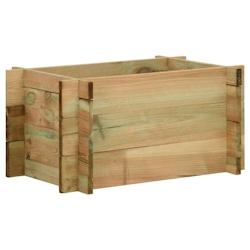Helloshop26 - Jardinière surélevée pour légumes bois de pin imprégné 40 cm 02_0000860 - 3000071951536_0