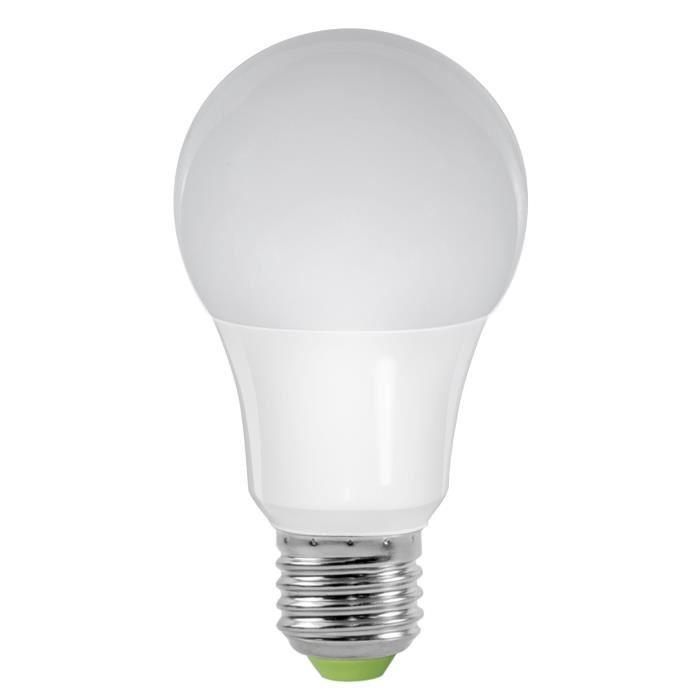 Lot de 5 ampoules LED-S11 A60 E27 9W - 3000K - 810lm_0