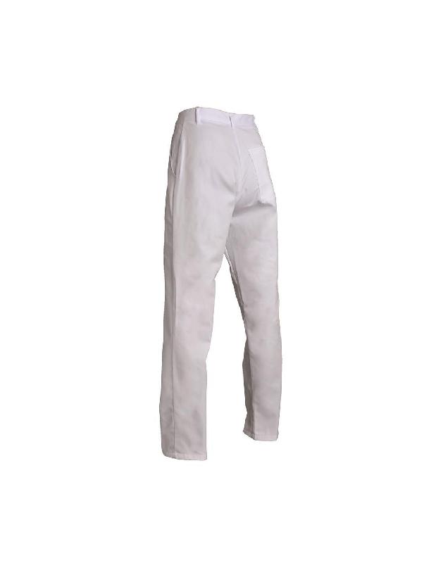 Pantalon homme agroalimentaire Claude 245 gr/m² - 2 poches italiennes - Réf : PTLALCLBC-SN01 - Marque SNV_0