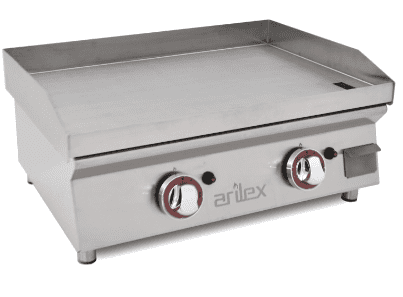 Plancha gaz 60cm acier rectifié ARILEX 60PGRN_0