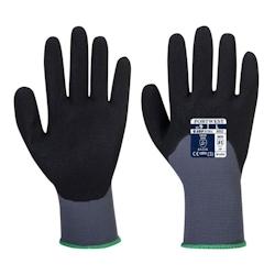 Portwest - Gants manutention enduit nitrile 3/4 DERMI FLEX ULTRA Gris / Noir Taille 11 - 5036146010264_0