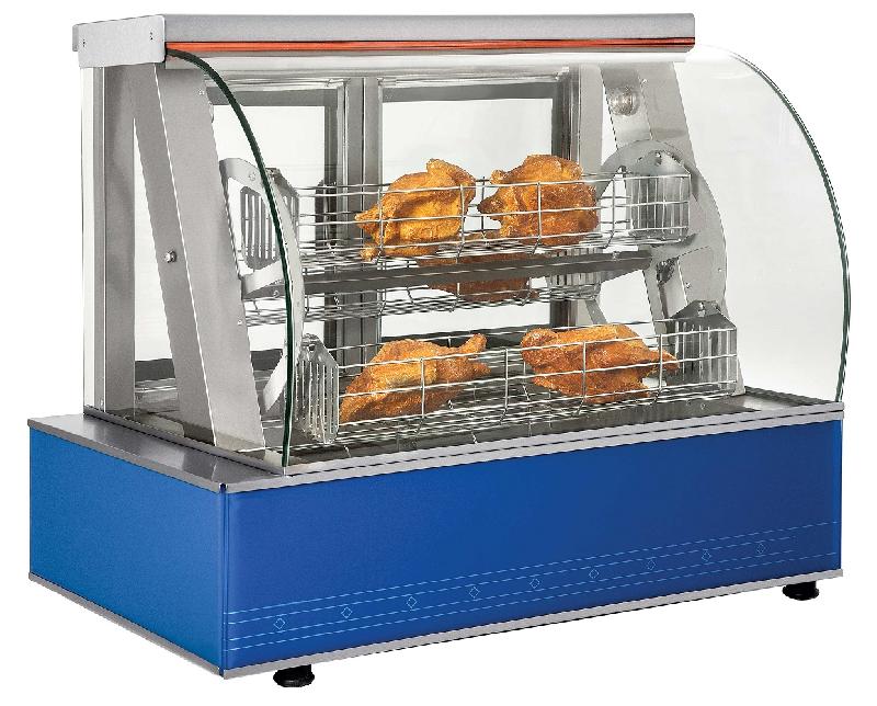 Rôtissoire électrique 4 paniers COMBISTEEL 7472.0005 - 5.4 kW, capacité 16-20 poulets_0
