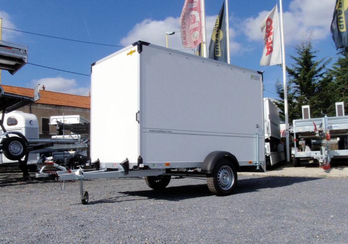 Remorque fourgon fermée - Humbaur 5192 Plywood - 1 essieu freiné - 1300 Kg PTC_0