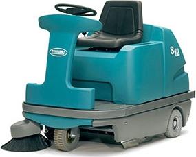 S12 Balayeuse autoportée compacte - pour sols durs et souples - Surface usage 3000-5000m2_0