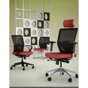 Siège VIGO Dactylo - Fauteuil de bureau ergonomique avec mécanisme synchrone et options personnalisables_0