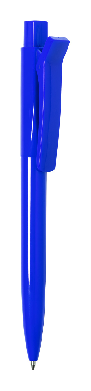 Stylo bille en plastique ABS - Clip spécial - Encre bleue_0