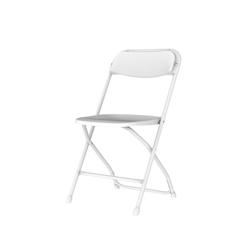 ZOWN Lot de 8 chaises pliantes Alex Chair Pro Blanc Polypropylène - blanc plastique SP-IC001X018A-WW_0