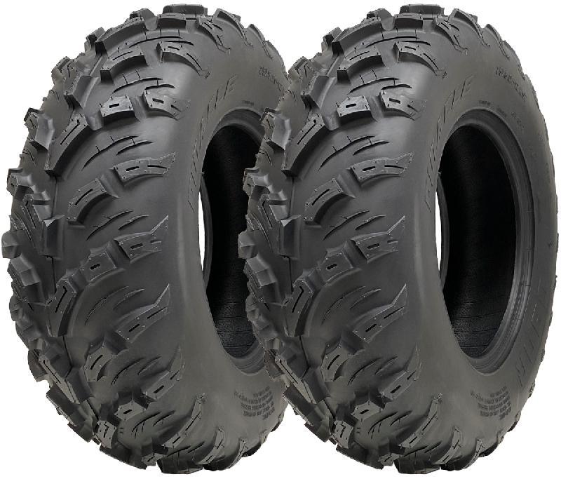 25x8.00-12 Pneus ATV - 205/80-12 4ply P3080 OBOR Pinacle 61K - Route Légale - Set de 2_0