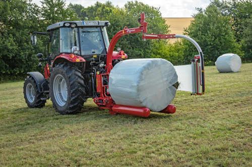 Kverneland 7820 J - Enrubanneuse agricole - chargement automatique - poids de balle max 1000 kg_1