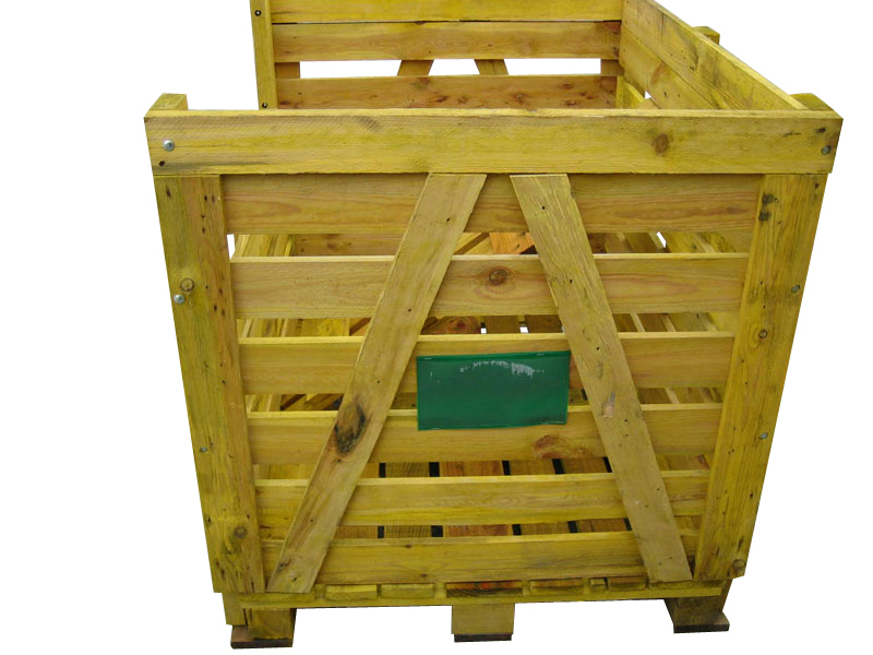Caisses-palettes en bois - caisse verrerie - claire-voie ou pleine, contreplaqué, OSB, panneau de particule_0