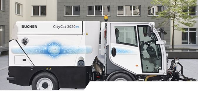 CityCat 2020ev - Balayeuse compacte électrique de voirie 2m³ - Ros Roca - 56 kWh_0