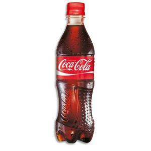 Coca-cola bouteille plastique de boisson gazeuse pétillante de 50 cl_0