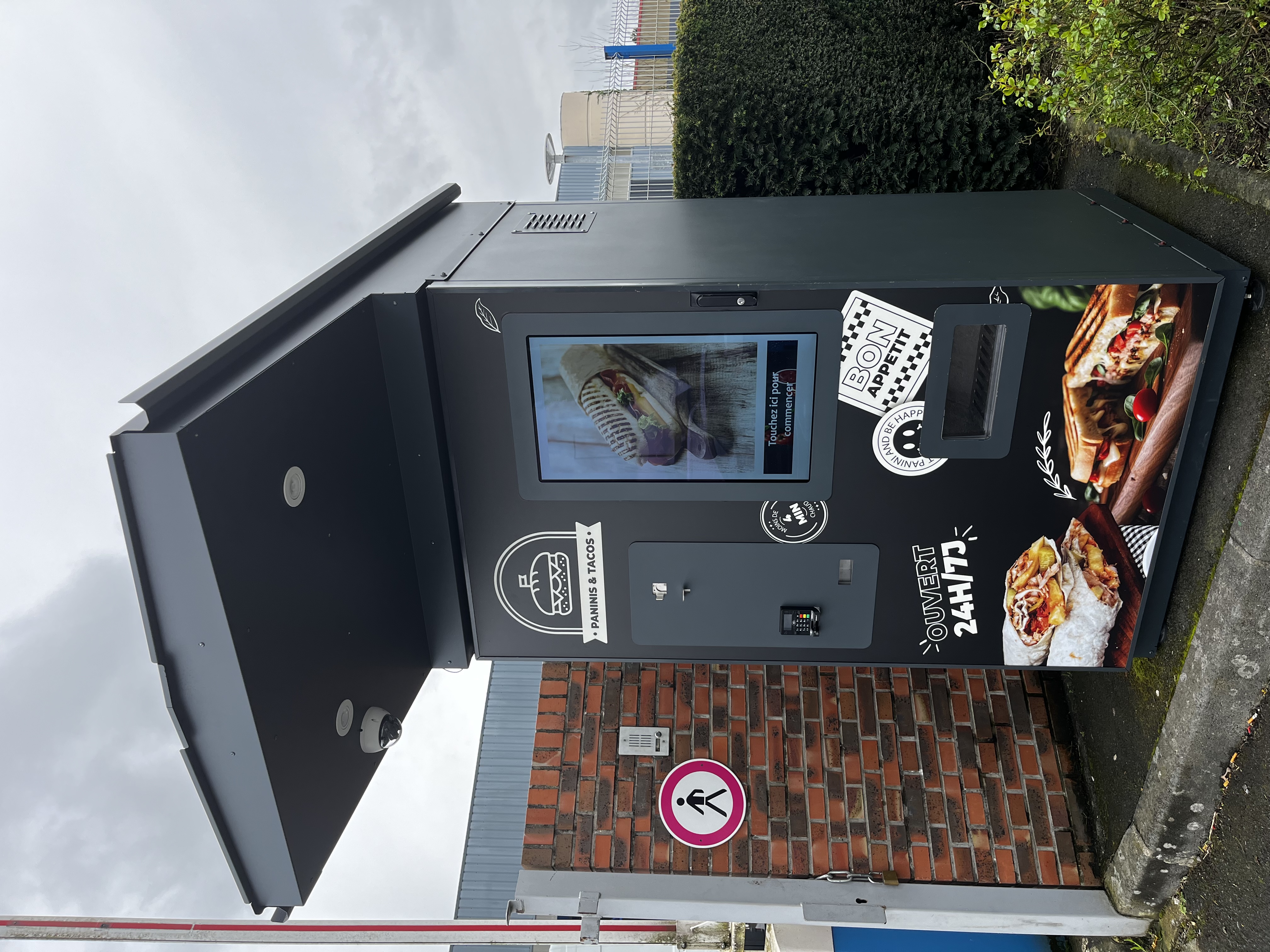 Distributeur automatique de paninis / tacos en kiosque - PANIDOOR_0