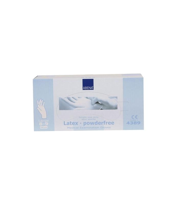 Gant latex abena non poudré boite de 100 gant latex abena 9/10 - gants latex_0