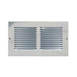 Grille de ventilation 240x140mm - Aluminium et Inox - 5mm d'épaisseur - Référence FI-G240_0