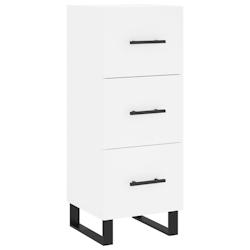 Helloshop26 - Buffet bahut commode armoire meuble de rangement organisateur cuisine salle de séjour salon 34,5 x 34 x 90 cm bois 02_0030278 - 3000209_0