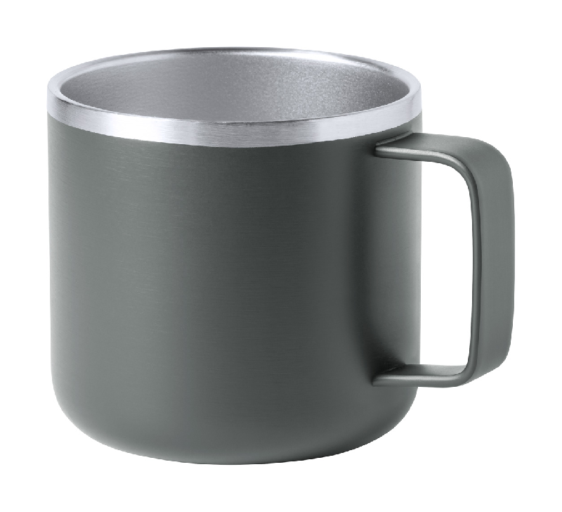 Mug en inox - Acier inoxydable à double paroi - Finition colorée - 350 ml_0