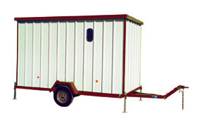 Roulotte - Stockage et sécurisation - Vestiaires & Réfectoires - 3,45M * 1,75M_1