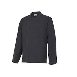 Veste de cuisine manches longues avec ouvertures aux poignets VELILLA noir T.50 Velilla - 50 noir polyester 8435011478616_0