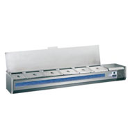 Vitrine réfrigérée à poser - Lufri VMT 20T - 9 bacs GN 1/3 - 75L - R-134-A_0
