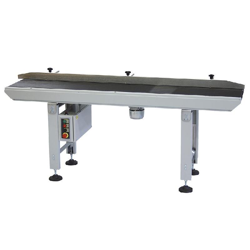 Convoyeur à bande AC 2000 4 - Tapis d'alimentation pour EL MATIC - Longueur 2000 mm - Largeur 390 mm_0