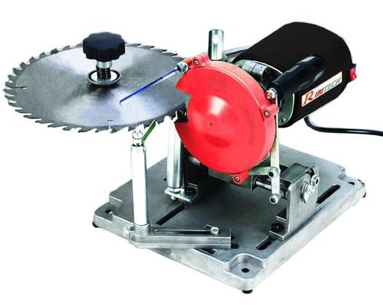 Affûteuse de lames de scie circulaire Ribitech - 110W, lames 90 à 350 mm, dents carbure ou HSS_0