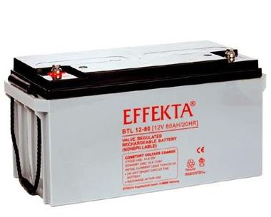 Batterie agm 80ah 12v EFFEKTA BTL 12-80_0