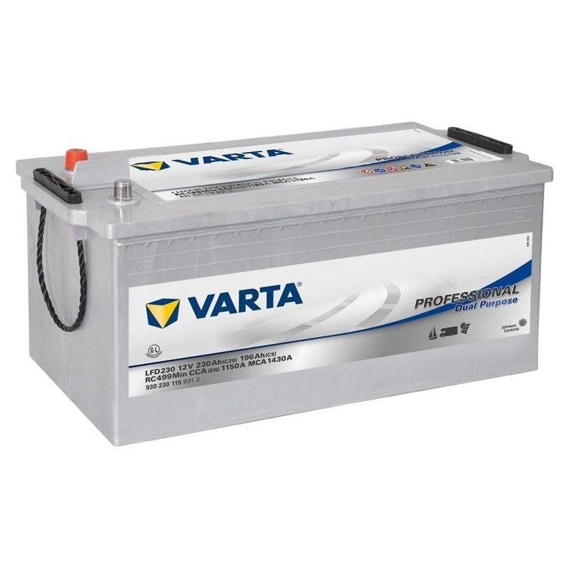 BATTERIE DÉCHARGE LENTE LFD230 12V 230AH - VARTA